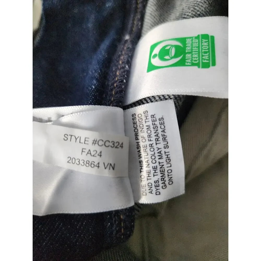NWOT J. Crew 1040 Athletic Tapered-Fit Stretch Jean Blue 33/32